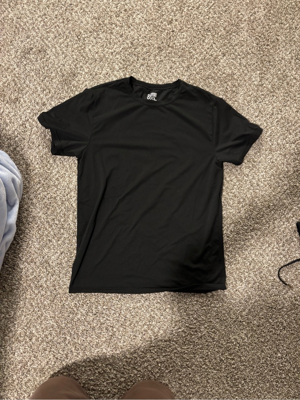 32 Degrees Black Short Sleeve Crew Neck Tee